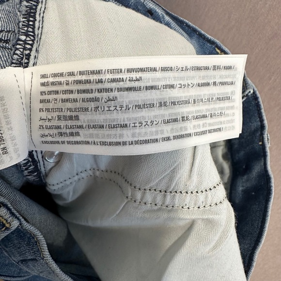 Abercrombie & Fitch Flare Jeans 26 2R Blue Excellent High Rise Medium Wash Boho - Picture 4 of 7